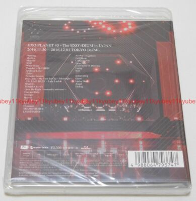 New EXO PLANET #3 The EXO'rDIUM in JAPAN 2 Blu-ray AVXK-79374
