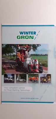 Winter-Grün: Road Marking Technology (Prospekt); März 2016