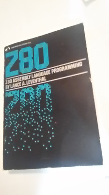 Z80 ASSEMBLY LANGUAGE PROGRAMMING Book Lance Leventhal Vintage 1979