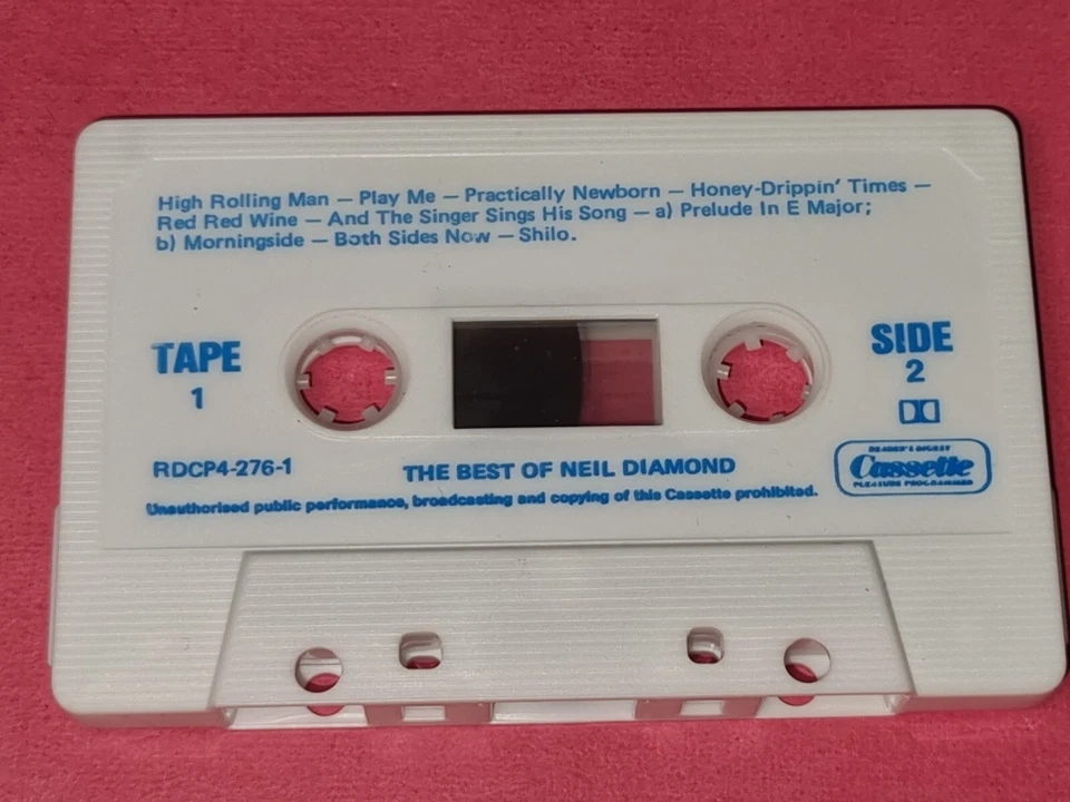 The Best of Neil Diamond AUDIO CASSETTE TAPE IN VGC - Image 4 of 4