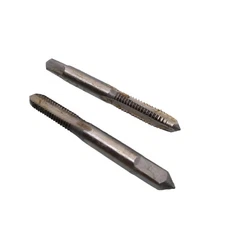 US Stock HSS 6mm x 1 Metric Taper and Plug Tap Right Hand Thread M6 x 1mm Pitch