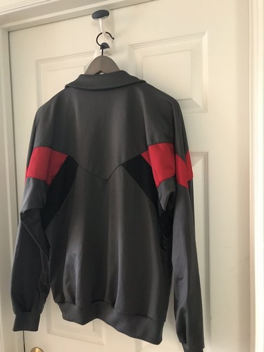 USA Olympics Jacket Men’s M Official Product Colorblock Rings Grey Red Z1 - Picture 4 of 5
