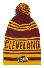 Adidas Cleveland Cavaliers Long Knit with Pom Hat Beanie