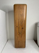 Vintage Wooden Tongue Drum Handmade