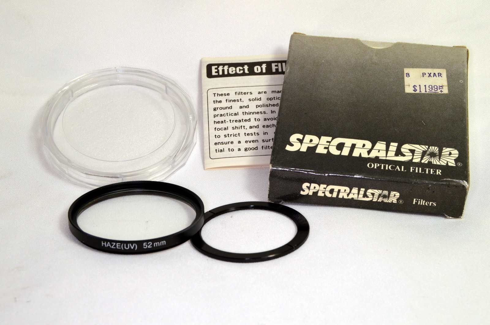 Spectralstar Haze ( UV ) 52mm Lens Filter Boxed O105023 eBay