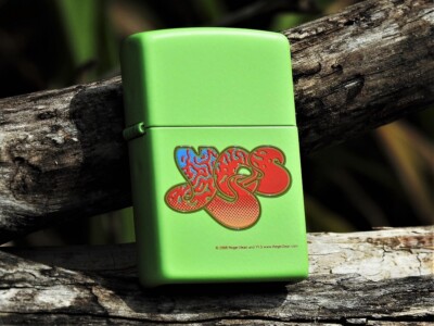 Yes Zippo Lighter - Jon Anderson - Rick Wakeman - Steve Howe