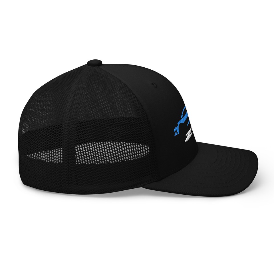 JG Infinite 2023 Corvette Z06 C8 Torch Red Snapback Trucker Hat – Custom Car Enthusiast Cap - View #14