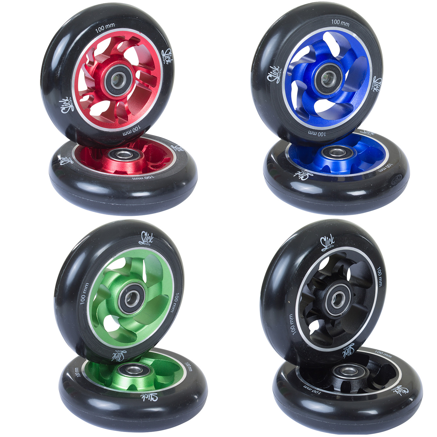 Αγορά Αθλητισμός Ersatzrollen Stunt Scooter Rollen 2 Stück 100 mm PU