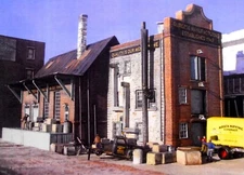 Downtown Deco: Burgess Manufacturing - BRAND NEW! - A Fine HO Scale Miniature!!