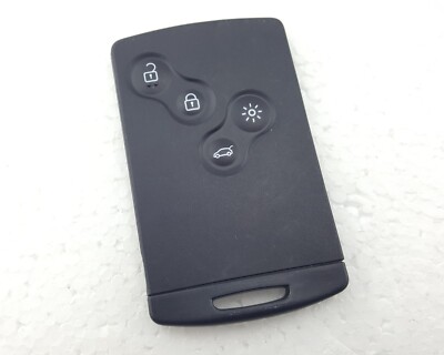 RENAULT CAPTUR / MEGANE / SCENIC 4 Button Remote Key Fob - Tested #9