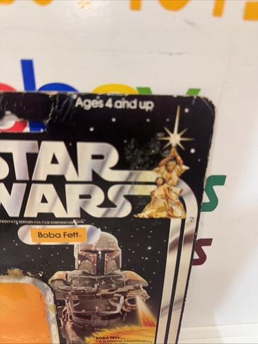 Boba Fett Complete 21 Back-B Star Wars 1979 Kenner Action Figure Acryl Case - Bild 10 von 18