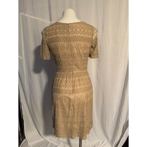 Enfocus Studio Lace Overlay Dress - Elegant Sophistication - 6 - Picture 3 of 7