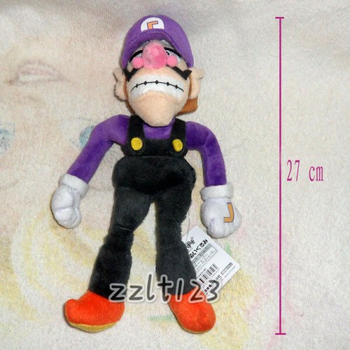 Muñeco de peluche Waluigi 11" #SM - Imagen 2 de 4