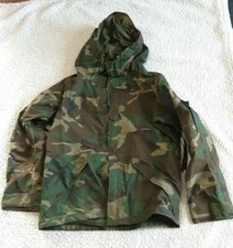 USGI ECWCS Woodland Camouflage Cold Weather Parka Medium 1217