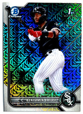 2022 Bowman Chrome Baseball Mega Box 1st Refractor #BCP-8 Benyamin Bailey