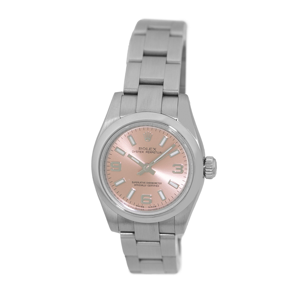 ROLEX Lady's Stainless Steel 26mm Oyster Perpetual 176200 Box