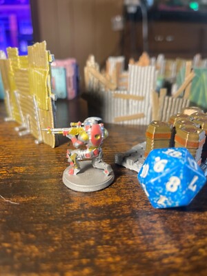 Mass effect Turian Hand Painted Dungeons & Dragons DnD figure