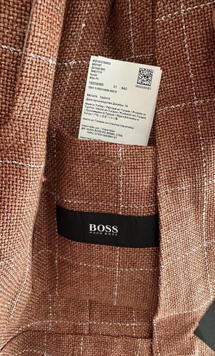 Men’s Hugo Boss linen jacket small - Picture 10 of 12