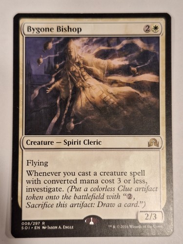 Bygone Bishop - Shadows over Innistrad - Magic the Gathering MTG Nice!