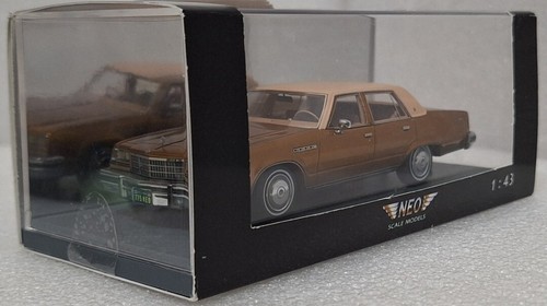 WOW Buick Electra Sedan Version 1 1977 Brown Met 1:43 Neo 44775 EXTREMELY RARE!! - Picture 16 of 16