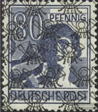 Bizone (Alliierte Besetzung) 50II postfrisch 1948 Posth&ouml;rnchen (Netzaufdruck)