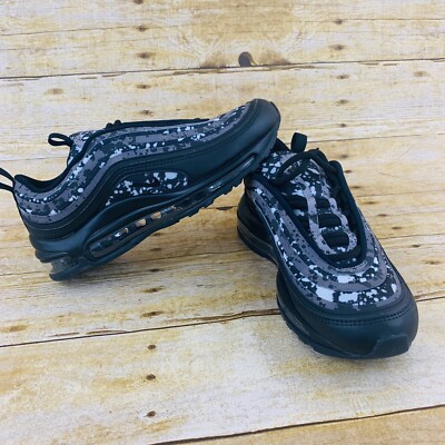 NIKE AIR MAX 97 BLACK ULTRA '17 PRM 'SPLATTER' AO2325-002  WOMEN'S SHOES SZ 6