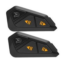 2 x Motorcycle Intercom Bluetooth Intercomuni...