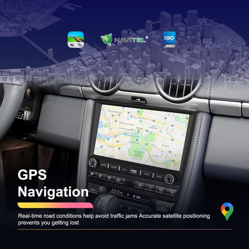 For Porsche Cayman Boxster 987 Android 15 CarPlay Car Stereo Radio GPS NAVI 64GB - Picture 7 of 23