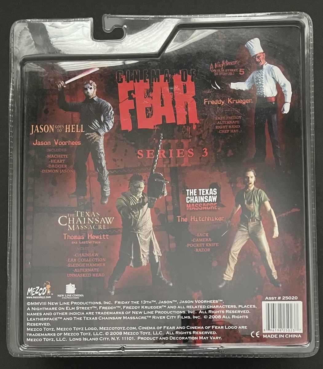 The Texas Chainsaw Massacre Hitchhiker Mezco Cinema of Fear Signed