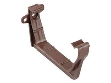 Wavin OSMA Squareline Gutter  support fascia bracket clip 4t819  brown