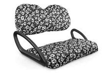 Golf Cart Seat Covers for Club Car Precedent - Black Hawaiian Neoprene