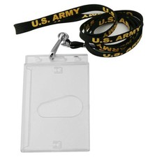 ARMY LANYARD WITH BADGE HOLDER MILITARY LANYARD