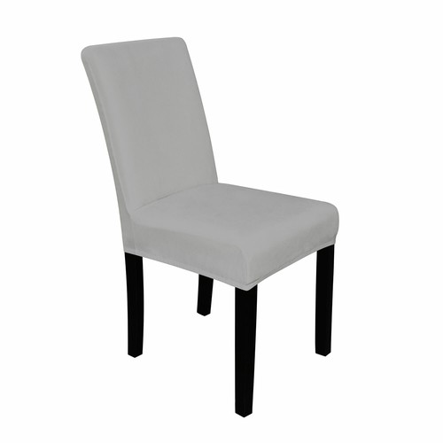 Chair Covers Dining Room Washable Velvet Stretch Chair Slip Covers Home Wedding - Picture 47 of 61
