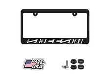 Sheesh Car License Plate Frame Tag Cover Jdm Euro Low Vtec Funny New Vw Tuner Sheesh Car License Plate Frame Tag Cover Jdm Euro Low Vtec Funny New Vw Tuner