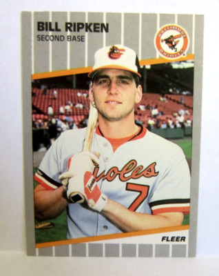 Billy Ripken 1989 Fleer F**K FACE ERROR MISPRINT Card#616!Orioles 2B Superstar-2