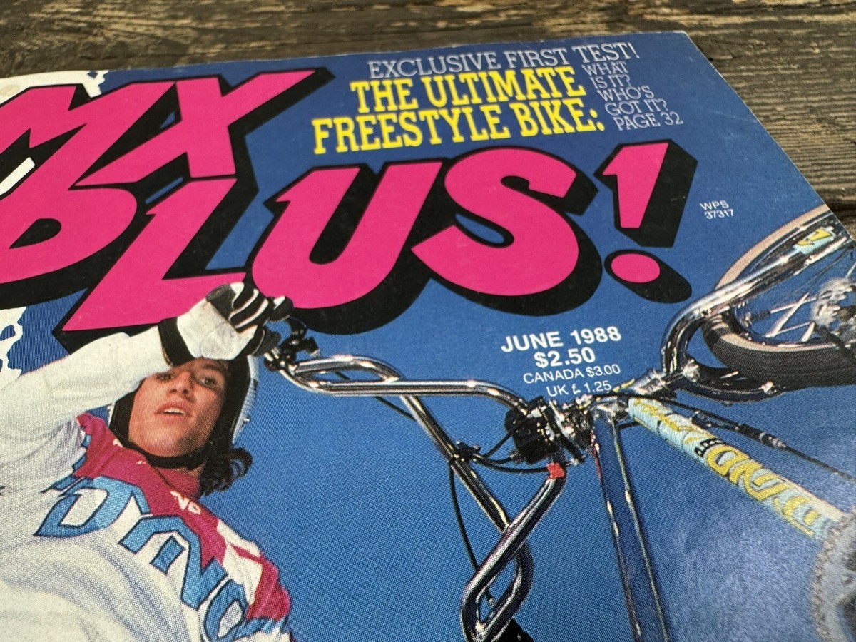 June 1988 Bmx Plus Magazine Old School Vintage | eBay