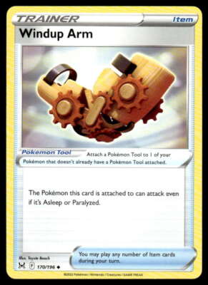 SWSH11: Lost Origin #170/196 Windup Arm NM-MT ID: 37947