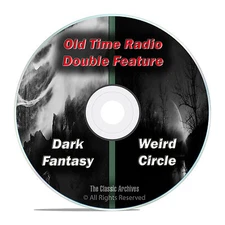 DARK FANTASY & WEIRD CIRCLE, 234 shows, FULL RUN SET, Old Time Radio OTR DVD F70