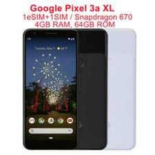 Google pixel 3a xl 4G 6.0" OLED Screen 4 64GB ROM Snapdragon670 3700mAh Newphone