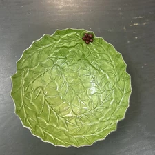 Julia Knight Holly Sprig with Berries Mojito 12" Bowl NEW