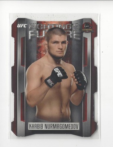 2015 Topps UFC Champions Fighting's Future (Die Cut) #FF-KN Khabib Nurmagomedov