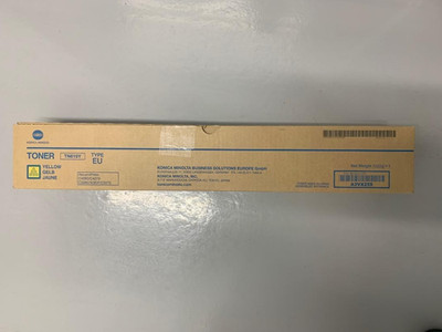 Original Konica Minolta TN619Y gelb Teilenummer: A3VX255 - Nettogewicht 1222gm