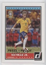 2015 Panini Donruss Press Proof Gold 61/99 Neymar Jr (Team Brazil) #69 0n8h