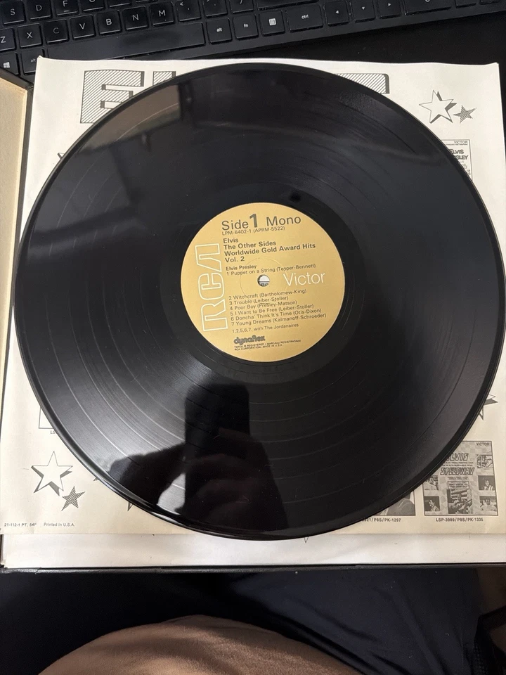 Elvis Presley The Other Sides Worldwide Gold Award Hits Vol 2 2LP RCA NM - Image 3 of 4