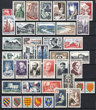 FRANCE - ANNÉE 1954 COMPLÈTE - TIMBRES NEUFS** - TBE