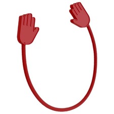 Ruby Holding Hands Ultra-Powerful Magnetic Silicone Zip Ties, As Seen on TV