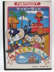 Mappy Land Famicom Nintendo Japan Namco NES Vintage Game