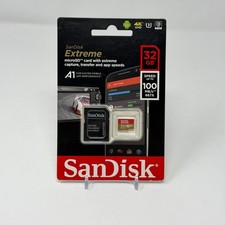 SanDisk Extreme MicroSD Card 32GB High Speed Capture Transfer App