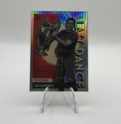 Topps Chrome UCL 2014/15 Xavi Hernández Legendary Dance Insert #LD-2 Barcelona