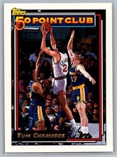 1992-93 Topps #201 Tom Chambers Gold